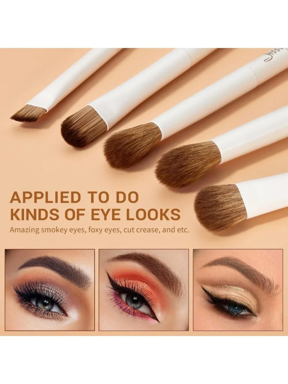 14-Piece Premium Synthetic Makeup Brush Set for Foundation, Contour, Blush